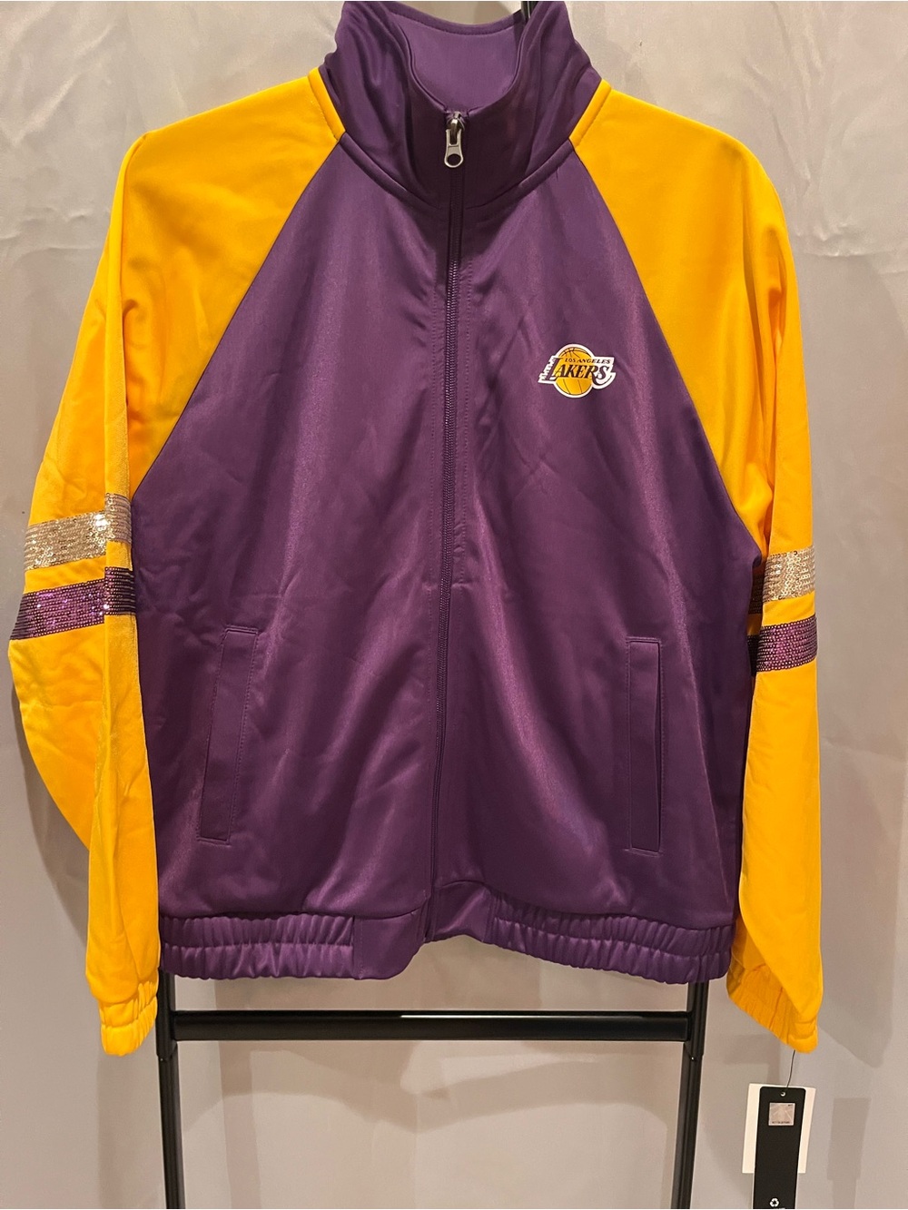 G-III 4Her By Carl Banks Los Angeles Lakers Sequin Jacket
